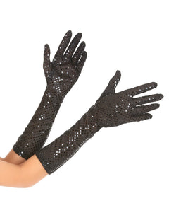 Glitzerhandschuhe
