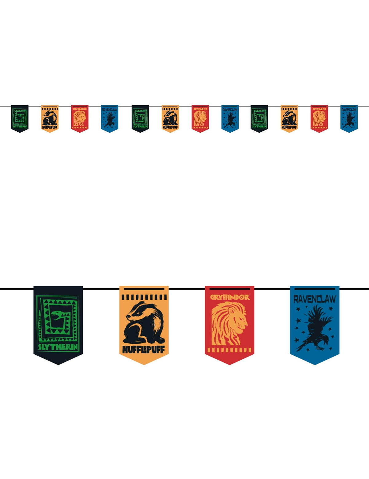 Harry Potter™ Wimpelkette H$$user 3,6 m