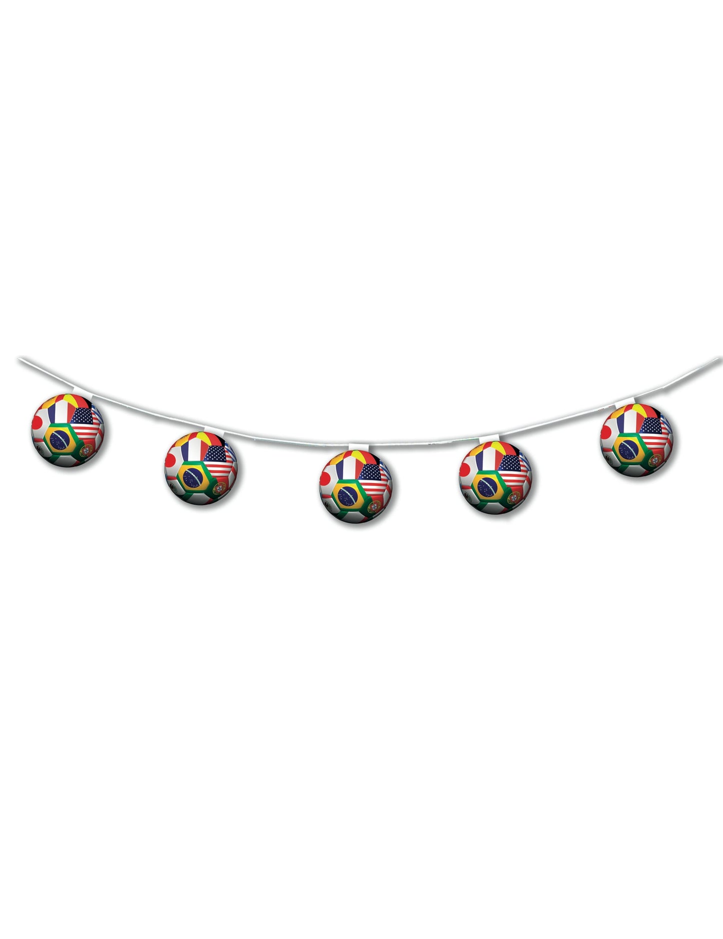 Fußball-WM-Girlande