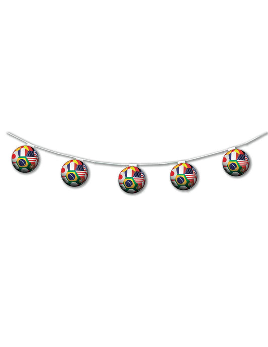 Fußball-WM-Girlande
