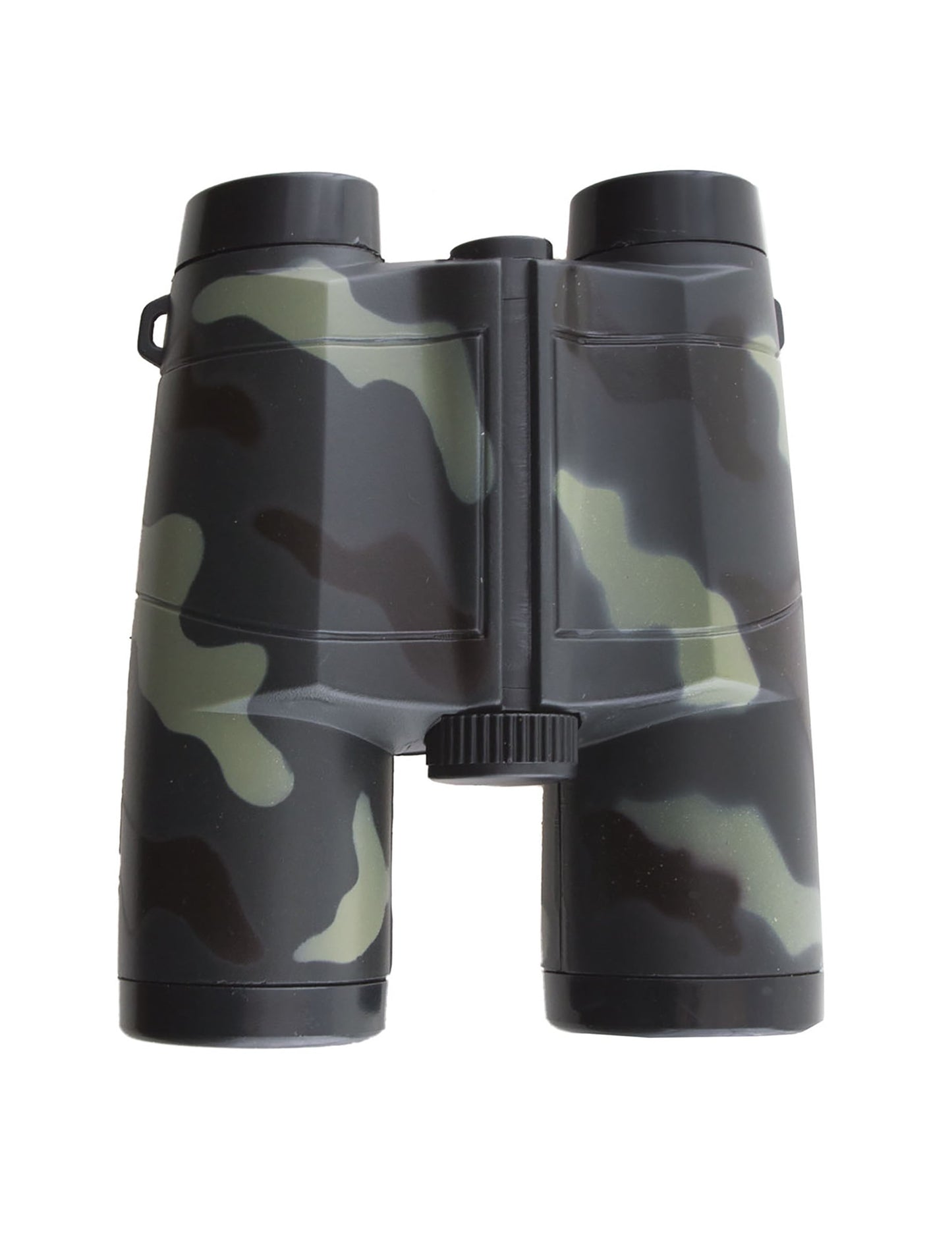 Jumelles militaires pour enfant motif camouflage vert et noir