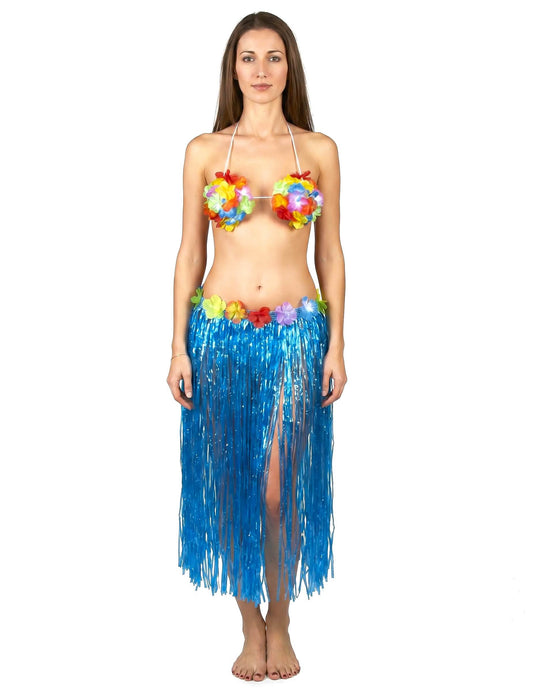 Hawaiirock blau für Erwachsene