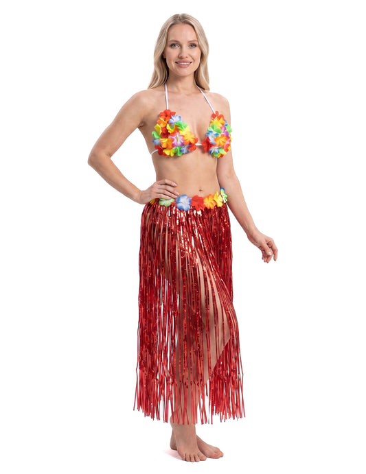 Roter Hawaii-Rock für Erwachsene