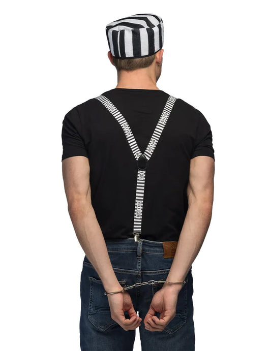 Häftling-Accessoire-Set für Erwachsene