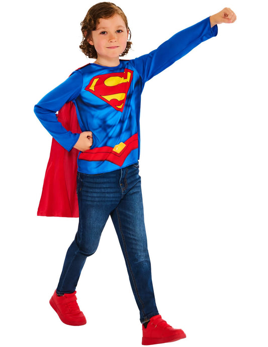 Superman™ Kostüm-Set für Kinder