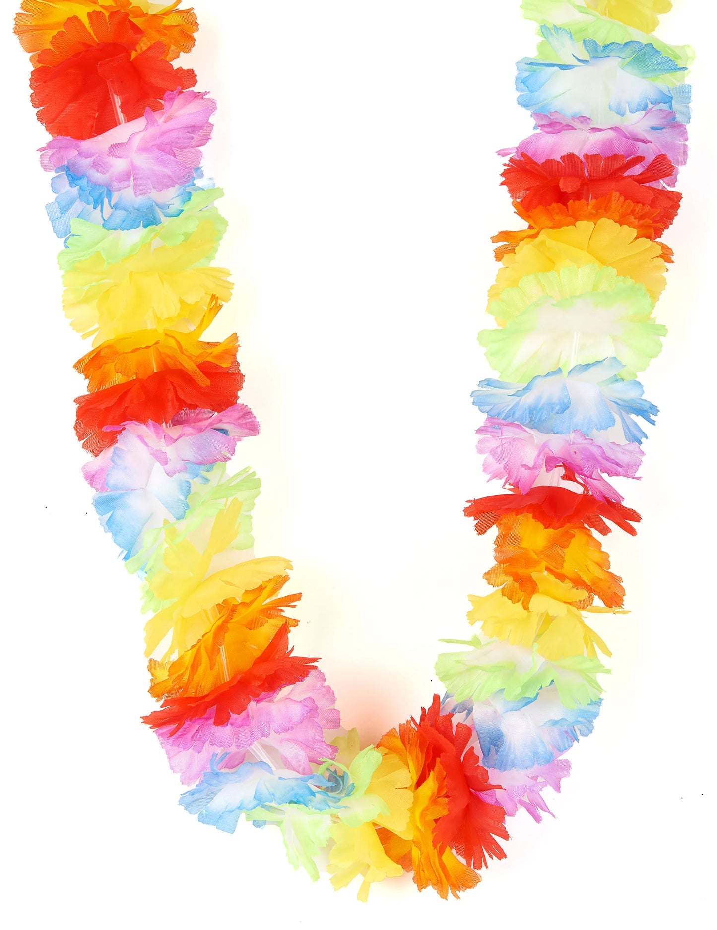 12er-Set bunte Blumenketten