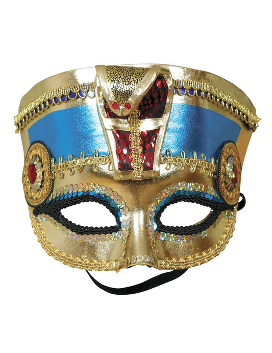 Vue de face du Loup pharaon Egyptien pour adulte