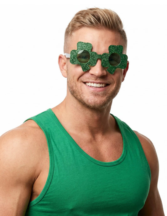 Kleeblatt Spaßbrille St. Patrick's Day