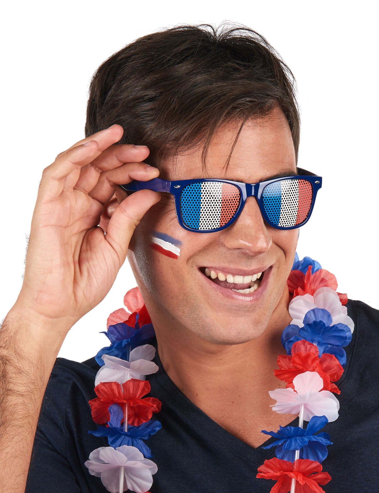 Französische Fan-Brille