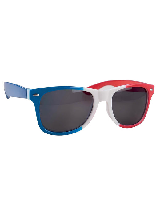 Fan-Brille Frankreich für Erwachsene