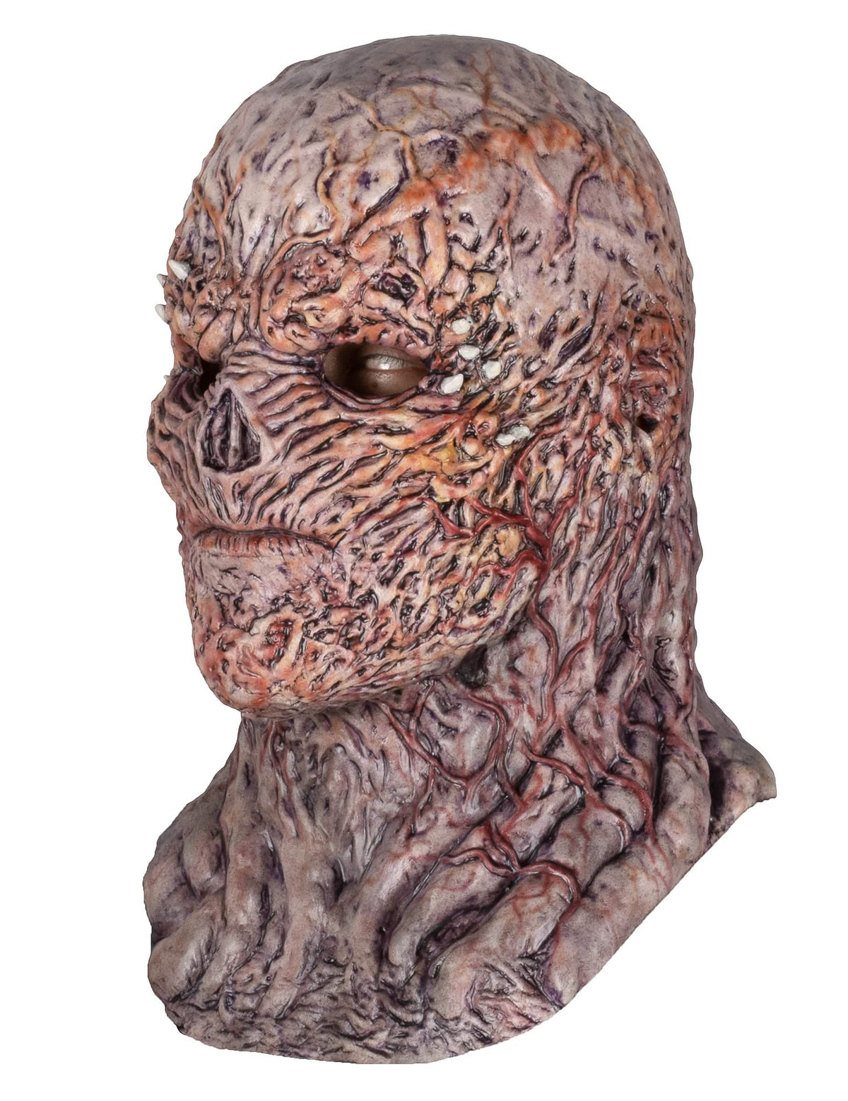 Masque intégral Vecna pour adulte de couleur chair aux veines saillantes