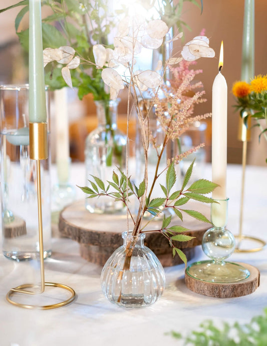 Mini-Retro-Glas-Vase 10 cm