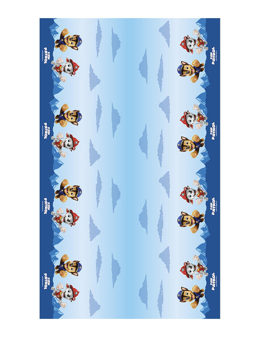 PAW Patrol™ Tischtuch aus Papier blau 136 cm x 228 cm