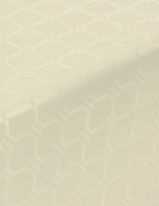 Détail du motif de la nappe en rouleau papier damassé pour fête