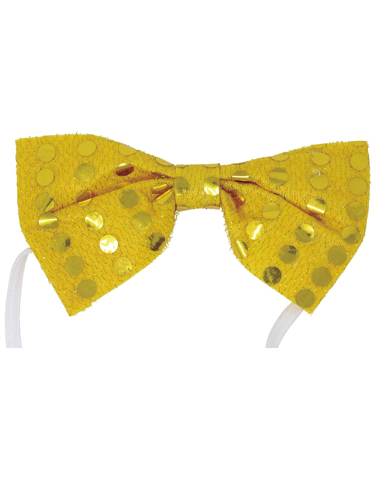Goldene Fliege mit Pailletten
