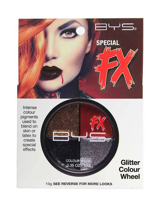 Palette mit 4 Glitzerfarben 10 g