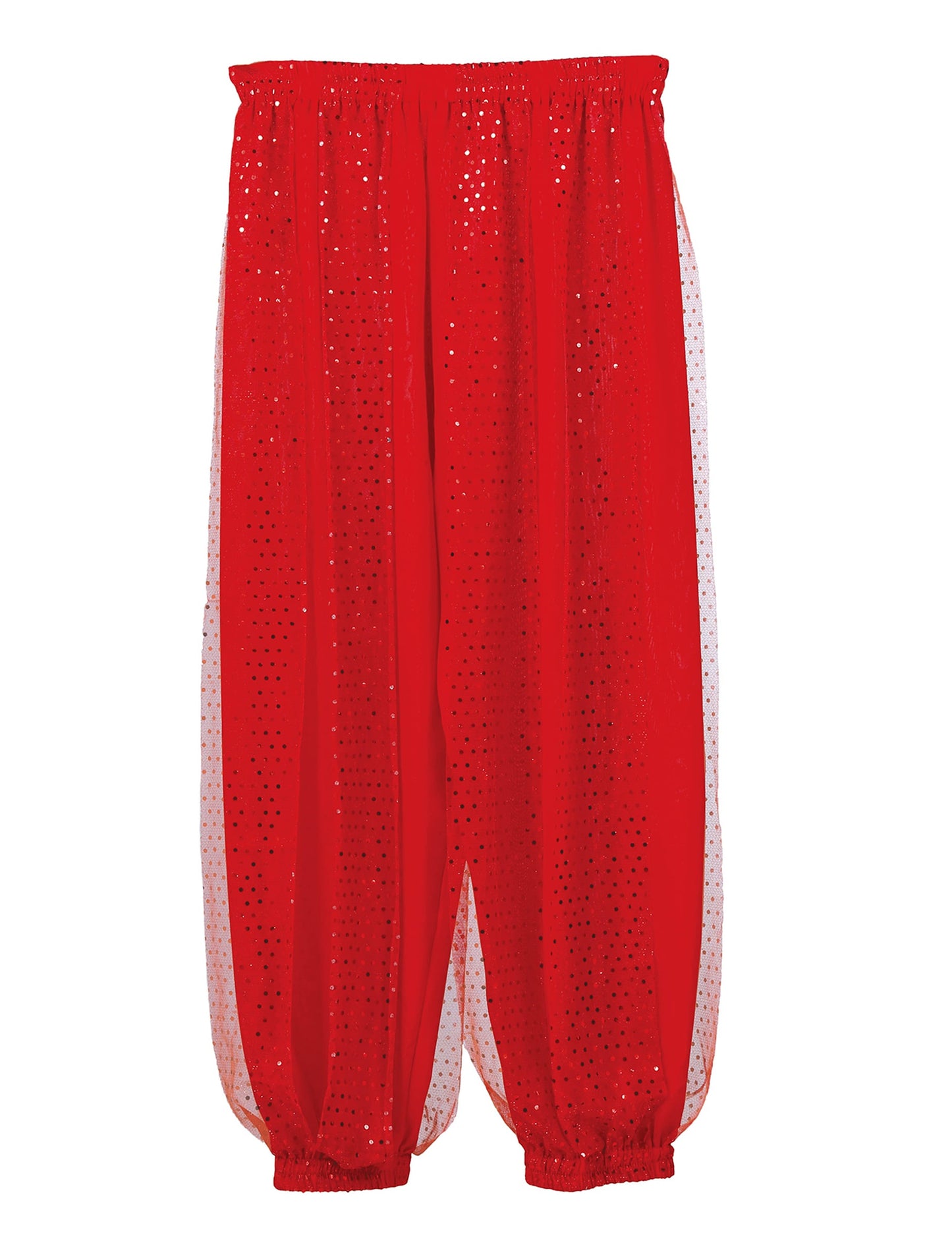 Vue de face du pantalon de danseuse orientale