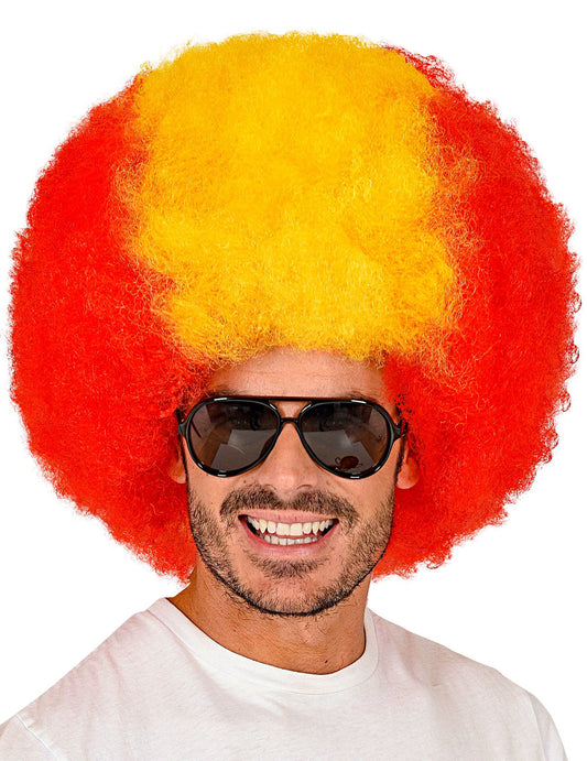 XXL Afro-Perücke Spanien Fanartikel