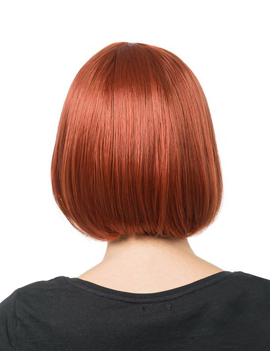 Auburn Bob-Perücke Luxus für Damen - Hitzebeständig