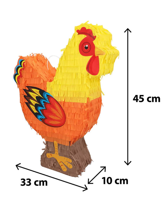 Kinder-Piñata Hahn 45 cm