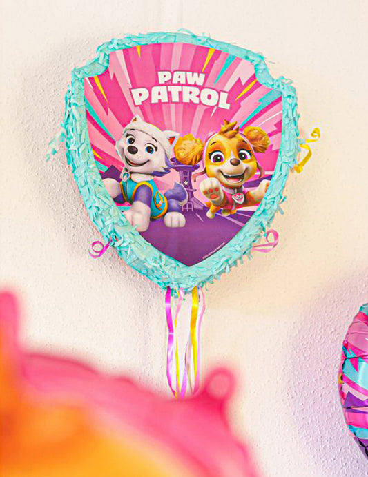Pull-Piñata PAW Patrol™ in Rosa - 33 x 38 x 9 cm
