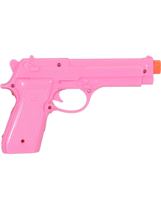 Pinke Kostüm-Pistole 23 cm