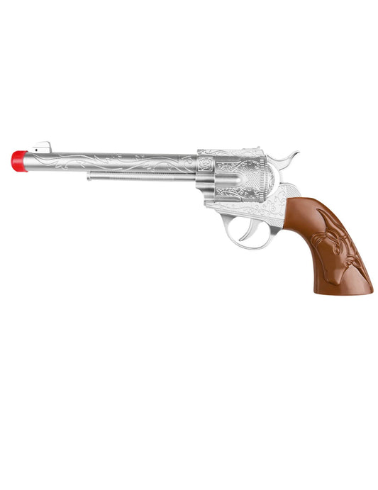 Vue de profil du pistolet sonore cowboy