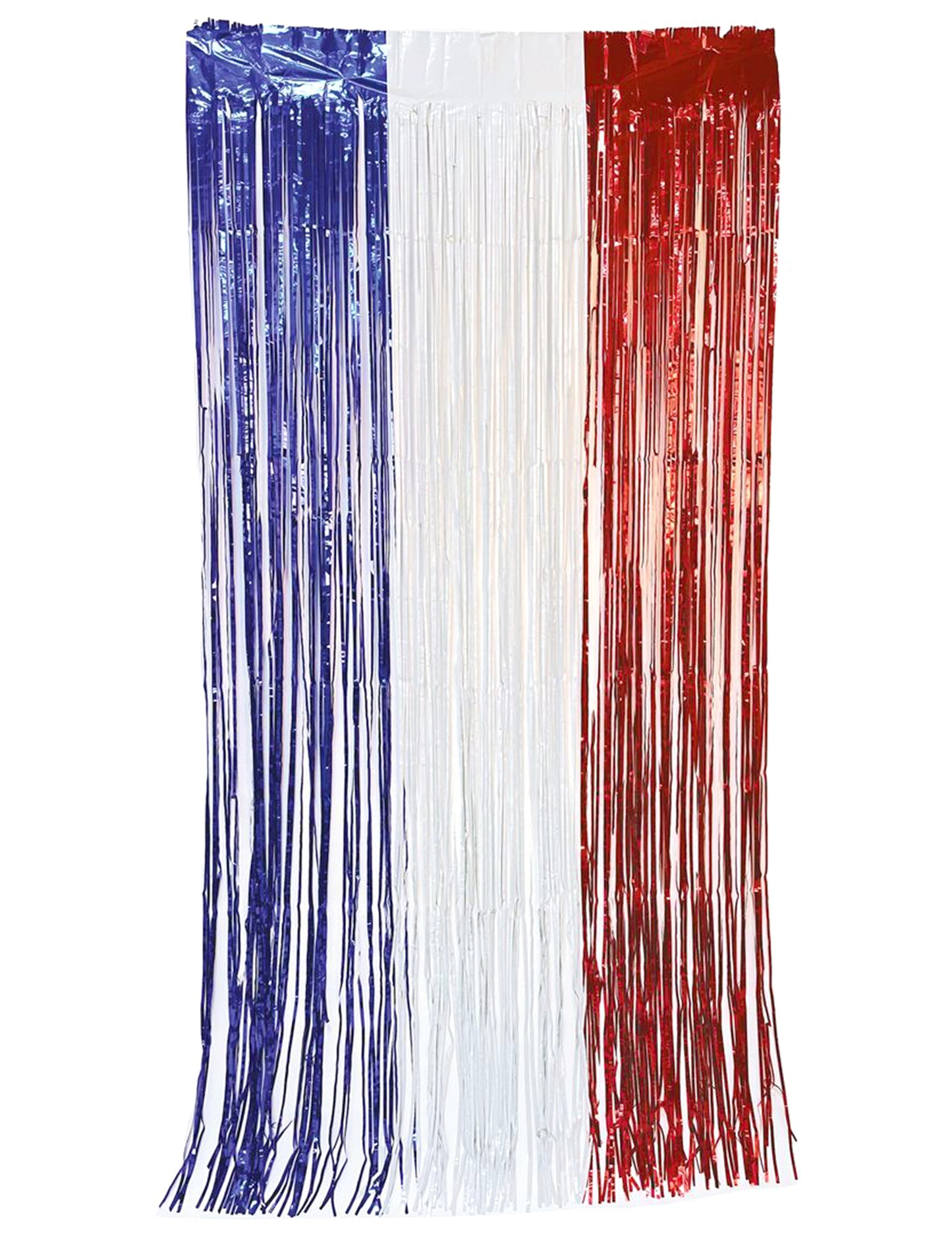 Glitzer-Vorhang Frankreich für Sportfans 2m x 1m