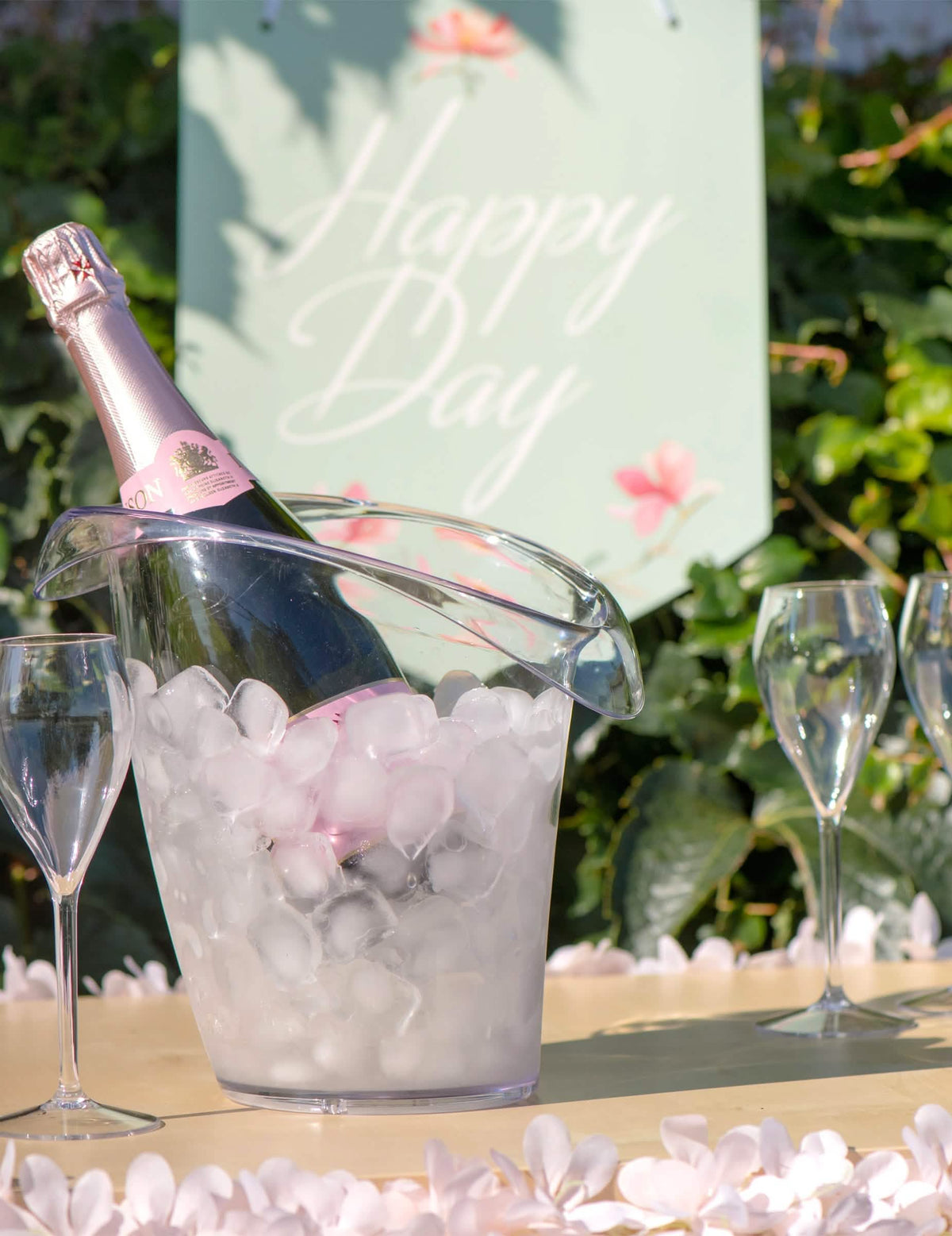 Durchsichtiger Eiskübel 2,9 L für Party-Getränke