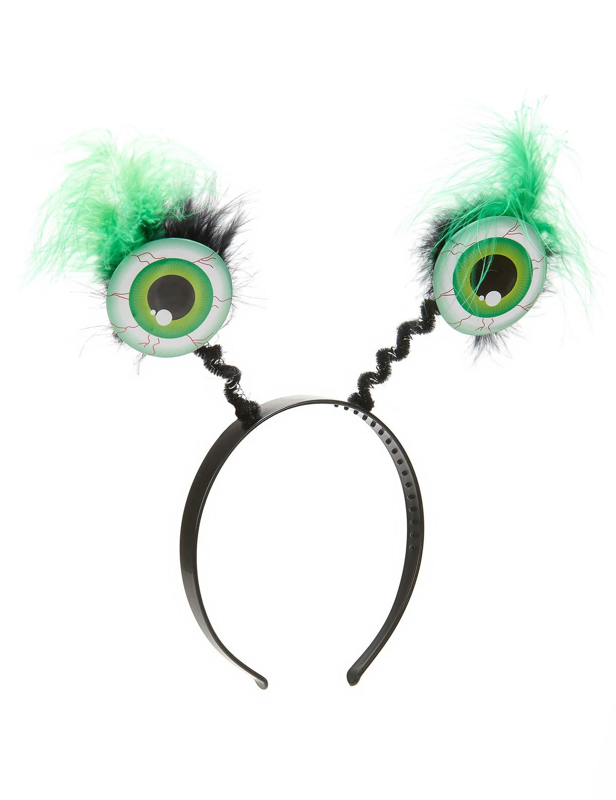 Monsteraugen Haarreif grün