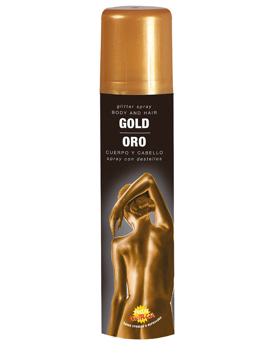 Spray pour le corps dorées 75 ml