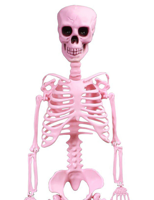 Bewegliches Gelenk-Skelett Summerween in Pink - 1m