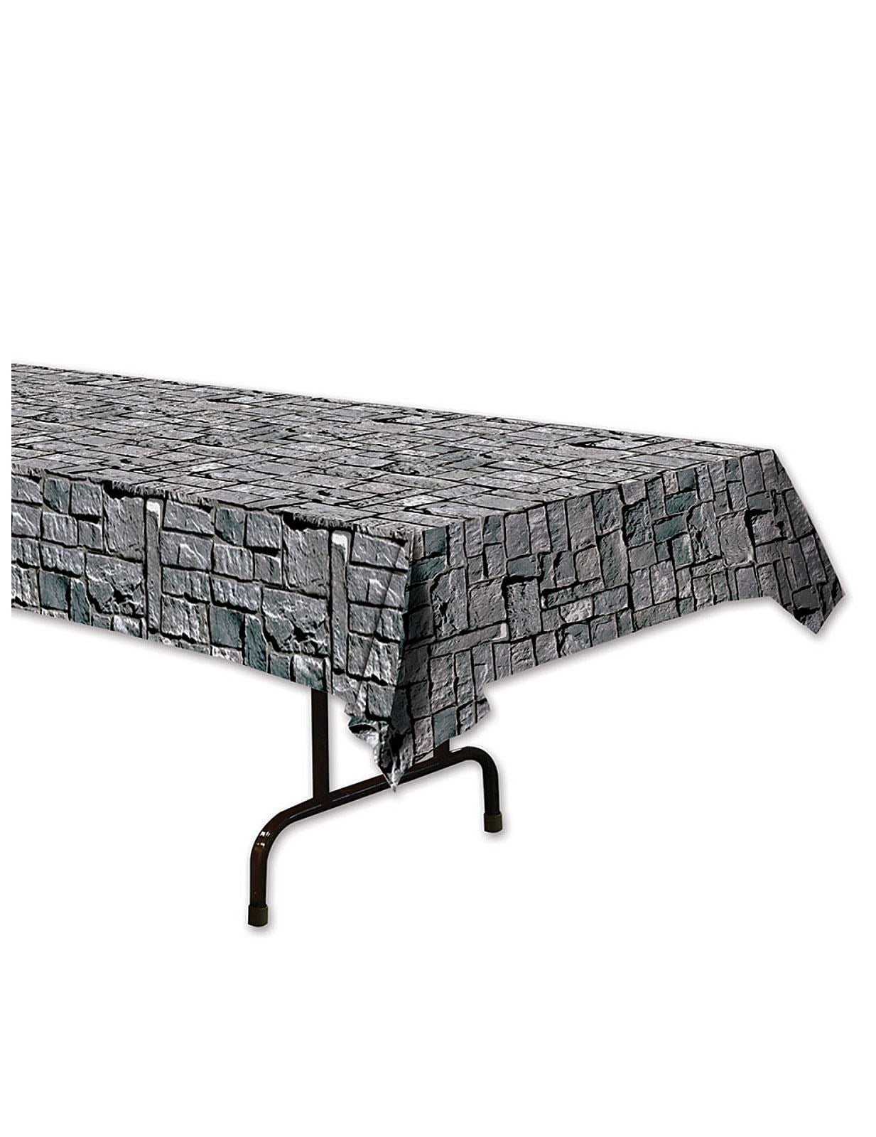 Nappe effet pierres pour décoration grises