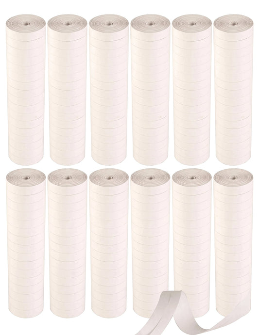 Pack - 352767 - 12 Rouleaux de serpentins blanc