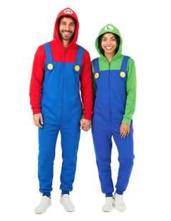 Lustige Mario und Luigi-Paarkostüme
