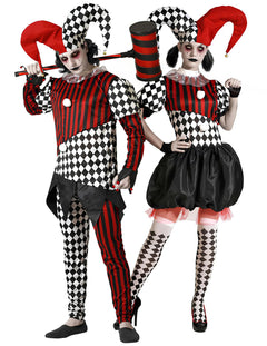 Paarkostüme Horror & Zauberei Horror-Clown
