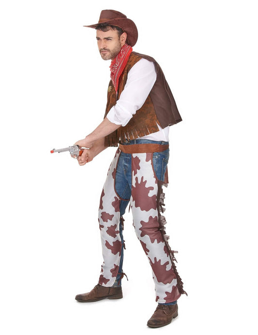Cowboy-Paarkostüm für Vater und Sohn