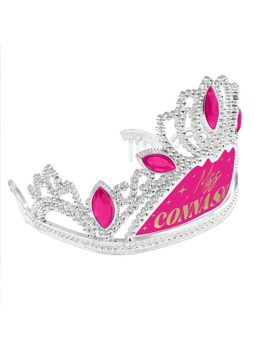 Set aus Accessoires „Miss Connasse“: Schal und Diadem