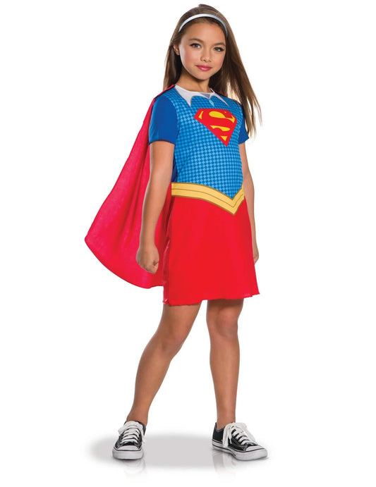 Superman™ und Supergirl™ Paarkostüm für Kinder