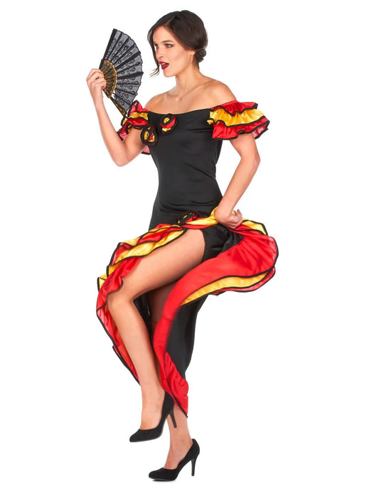 Flamencotänzerinnen-Paarkostüm für Mutter und Tochter