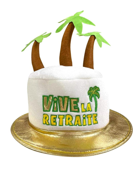 Set zum Renteneintritt: Schärpe und Hut