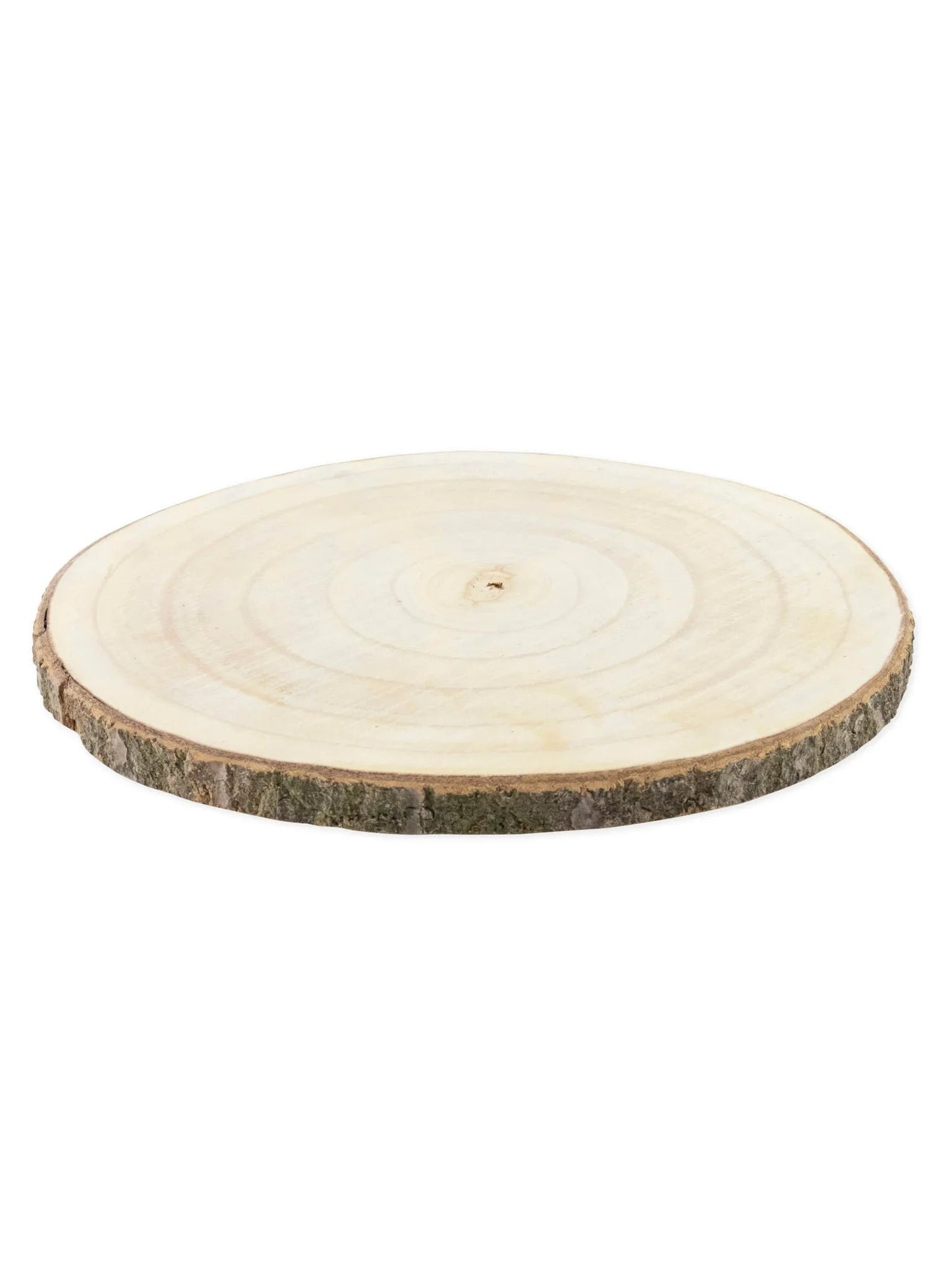 12 rondins de bois naturel 28 à 33 cm