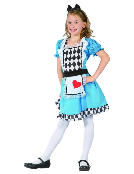 Kinder-Kostüm für Paare Alice und die Raupe