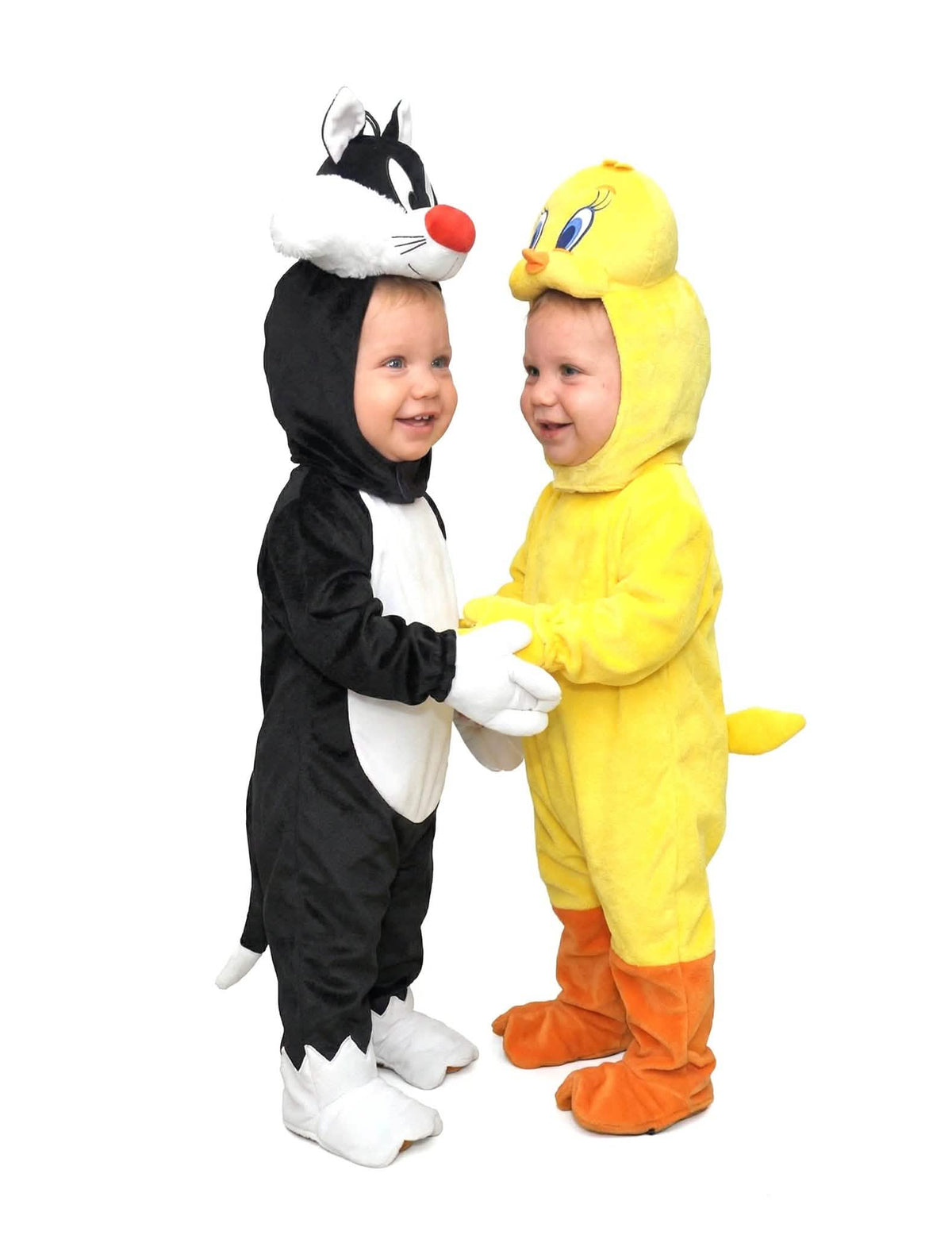 Tweety™ und Sylvester™ Partnerkostüm für Babys und Kinder