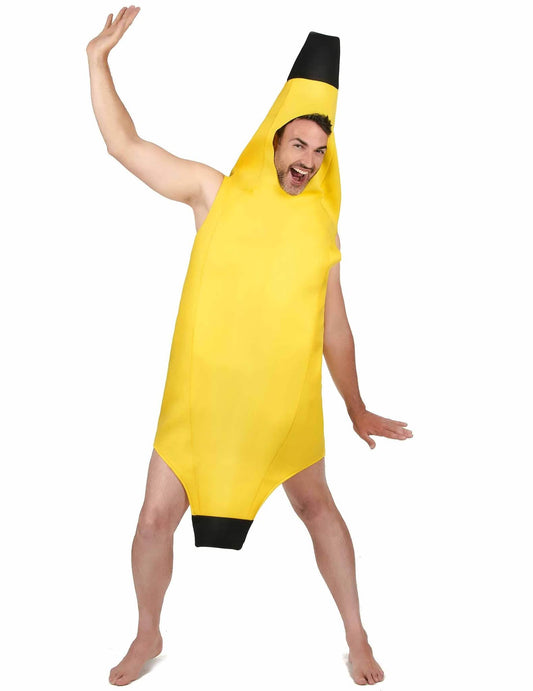 Affen- und Bananen-Kostüm für Erwachsene