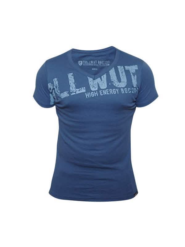T-Shirts Tollwut Street Wear DIRT für Herren Blau