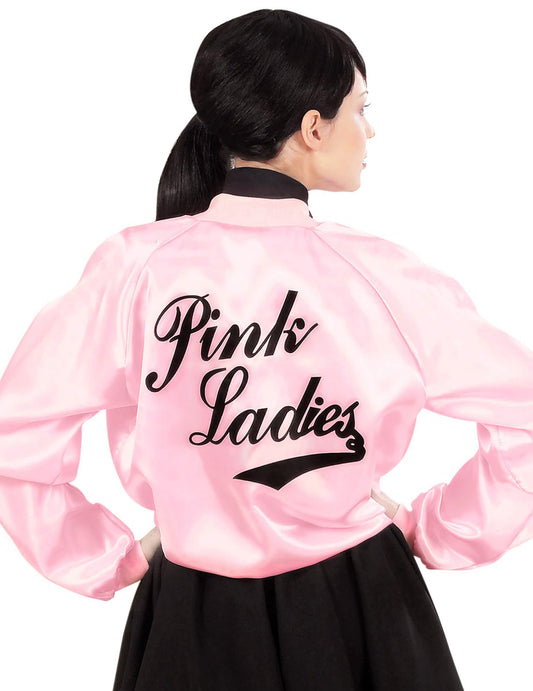 Vue de dos de la veste rock'n roll pour femme