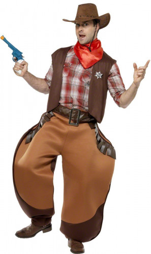 vegaoo BIG Cowboy-Kost&uuml;m f&uuml;r Herren Einheitsgr&ouml;&szlig;e