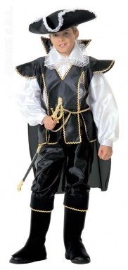 vegaoo Piratenkapit&auml;n Kost&uuml;m f&uuml;r Jungen 11-14 Jahre