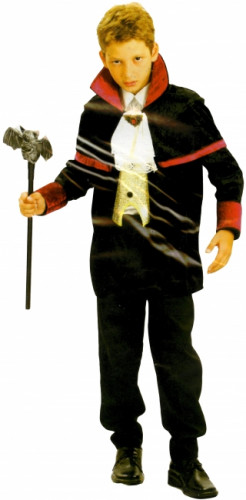 vegaoo Dracula-Kost&uuml;m Halloween f&uuml;r Kinder 4 bis 6 Jahre